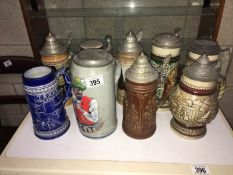 A quantity of steins