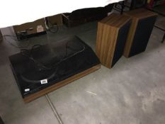 An ALBA record player music centre (condition unknown)
