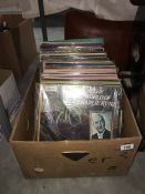 A quantity of LP records including Charlie Kunz