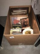 A box of pictures etc