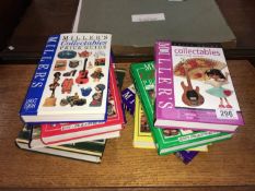 A quantity of Millers antiques Millers catalogues