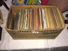 A quantity of 45 rpm single records