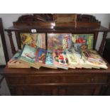 A quantity of old children's books and annuals
