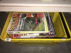 A quantity of Steam Railway magazines
