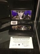 A limited edition King of Rock and Roll pocket knife