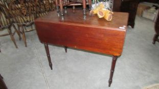 A drop leaf table