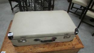 A vintage suitcase