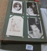 2 albums of postcards and photographs belonging to the Pennington/Colton family