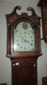 An 8 day long case Grandfather clock