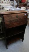 A small oak bureau