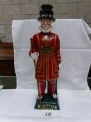 A Carlton ware beefeater decanter