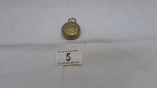 A sovereign case inscribed VR 1837-1901