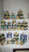 25 Lilliput lane houses/cottages including Great Wishford, Lavender Lane, Catkin Cottage,