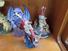 A dragon figure,