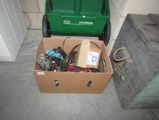 A box of inspection lamps