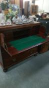 A Victorian chest of drawers