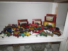 A mixed lot of die cast vehicles