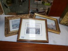 A limited edition (195/450) signed Howard Butterworth print and 2 others