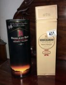 2 boxed bottles of Scotch whisky