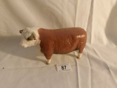 A Beswick Hereford Bull 'Champion of Champions' (slight a/f to ear)