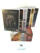 A boxed set of Game of Thrones DVD's, complete seasons 1-6 (brand new)