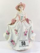 A Royal Worcester limited edition figurine, June