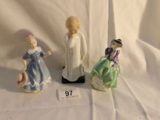 3 Royal Doulton figurines