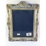 A 1902 silver photo framed (missing back stand)