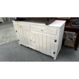 A painted sideboard