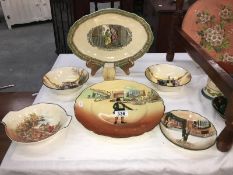 7 pieces of Royal Doulton series ware