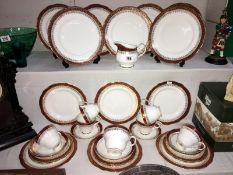 In excess of 30 pieces of Duchess china 'Winchester' pattern tea ware