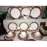 In excess of 30 pieces of Duchess china 'Winchester' pattern tea ware