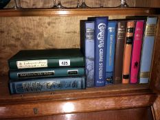 10 Folio edition books including Captain Cooks voyage