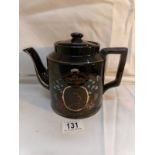 A Victorian 1887 Jubilee tea pot