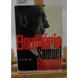 Book: Samuel Beckett. 'Eleutheria- A Play in Three Acts', 1995, first U.S edition in dust jacket. (