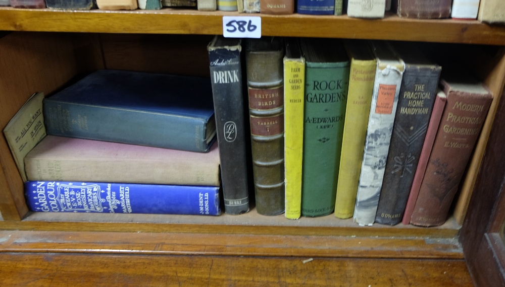 Shelf of Books of Antique Interest – Lyles & Millers Guides (1970’s, 80’s etc) & shelf of Books of