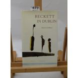 Book: S.E Wilmer. 'Beckett in Dublin', 1992, 1st edition in dust jacket (1)