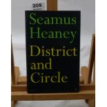 Book: Seamus Heaney, 'District and Circle', 2006, 1st edition in dust jacket (1)