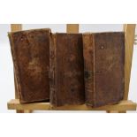 3 Volumes, (Vols 2, 3 & 4) “Ariosto”, L’Orlando Furioso di Lodovico Ariosto’, 1781, brown leather