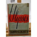 Book: James Joyce, 'Ulysses', 1942, U.S edition, published by Nora Joyce in fine dust jacket (1)