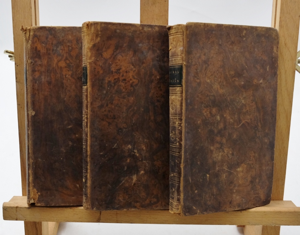 3 Volumes Set ‘Moral Tales for Young People’ by Maria Edgeworth, containing Forester and The