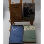 4 Books: 1) Dan Russel the Fox. Somerville and Ross. Methuen 1911. 4th Ed. brown cloth covers & (