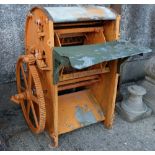 Iron Grain Dryer, painted orange
