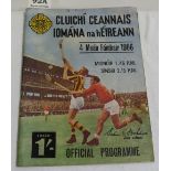 Official Programme 1966, All Ireland Hurling Final, Kilkenny v Cork (1)