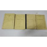 Transactions of the Ossory Archaeological Society 1877/1879, in 4 volumes, published at Kilkenny