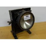 A G.P.O. outdoor swivel light, also stamped C.L.B.Y 66, 7”h