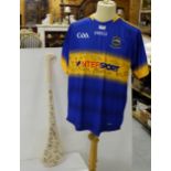 A Seniors Tipperary Jersey signed by the victorious G.A.A. All Ireland Hurling Champions of 2016