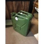 Ex army jerry can.