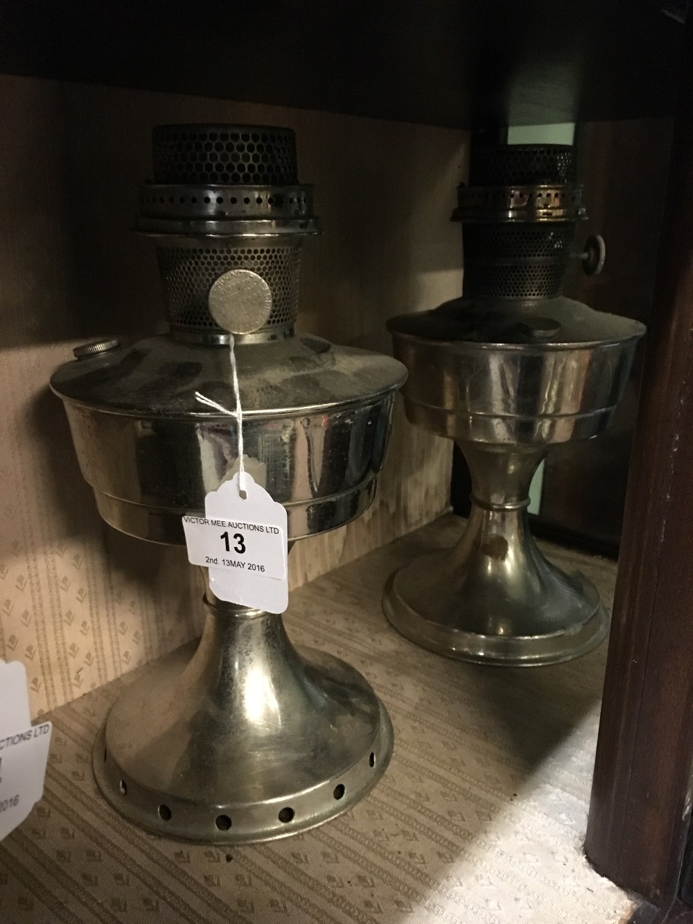 Two Aladdin lamps.