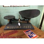 Original MELLIN'S FOOD Baby scales.